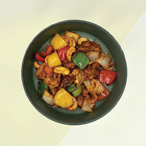 Stir Fried Chicken or Prawns With Cashew Nuts